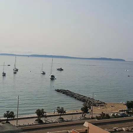 T4, 6 Pers, Vue Mer, 20 M Apartmán