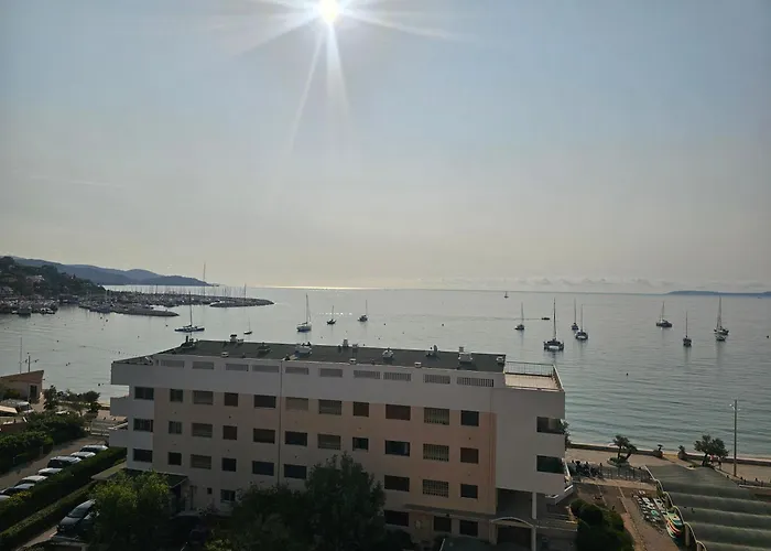 T4, 6 Pers, Vue Mer, 20 M Apartmán Le Lavandou